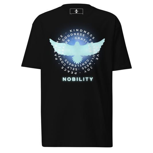 Blue Nobility Concept Heavyweight Tee - Nubreed.love