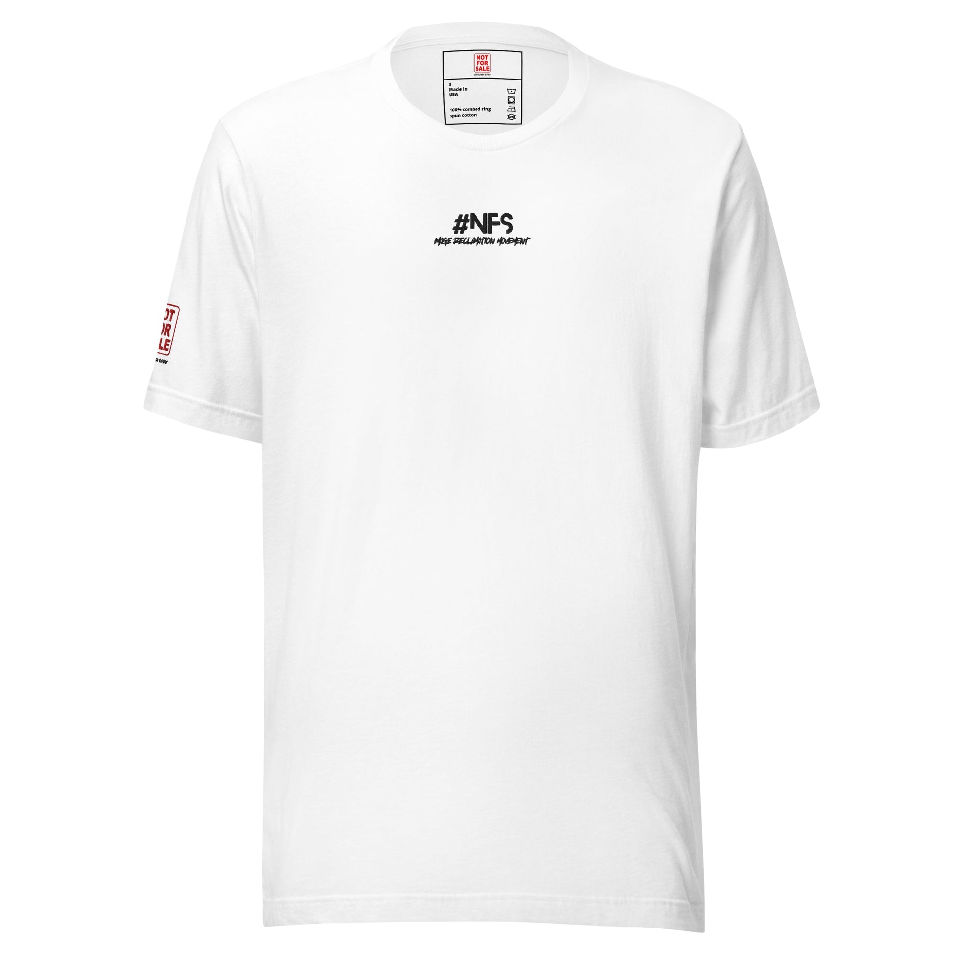 Embroidered Not For Sale Image Reclamation Movement 002 - Nubreed Global Truth