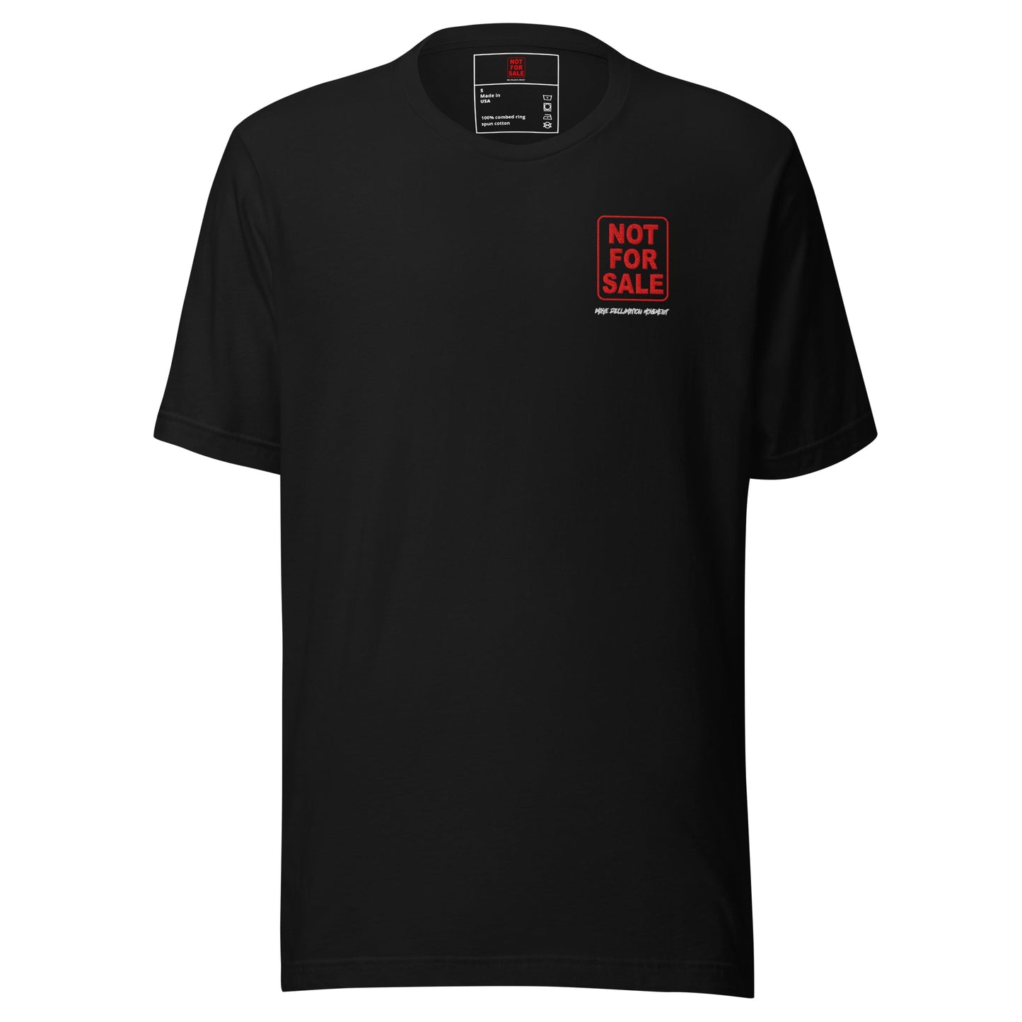 Embroidered Not For Sale Image Reclamation Movement 005 - Nubreed Global Truth
