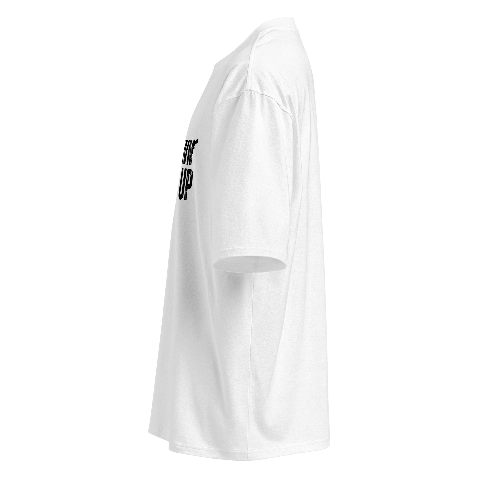 Guns Down Gloves Up Ringbow - Oversized heavyweight t-shirt - Nubreed Global Truth