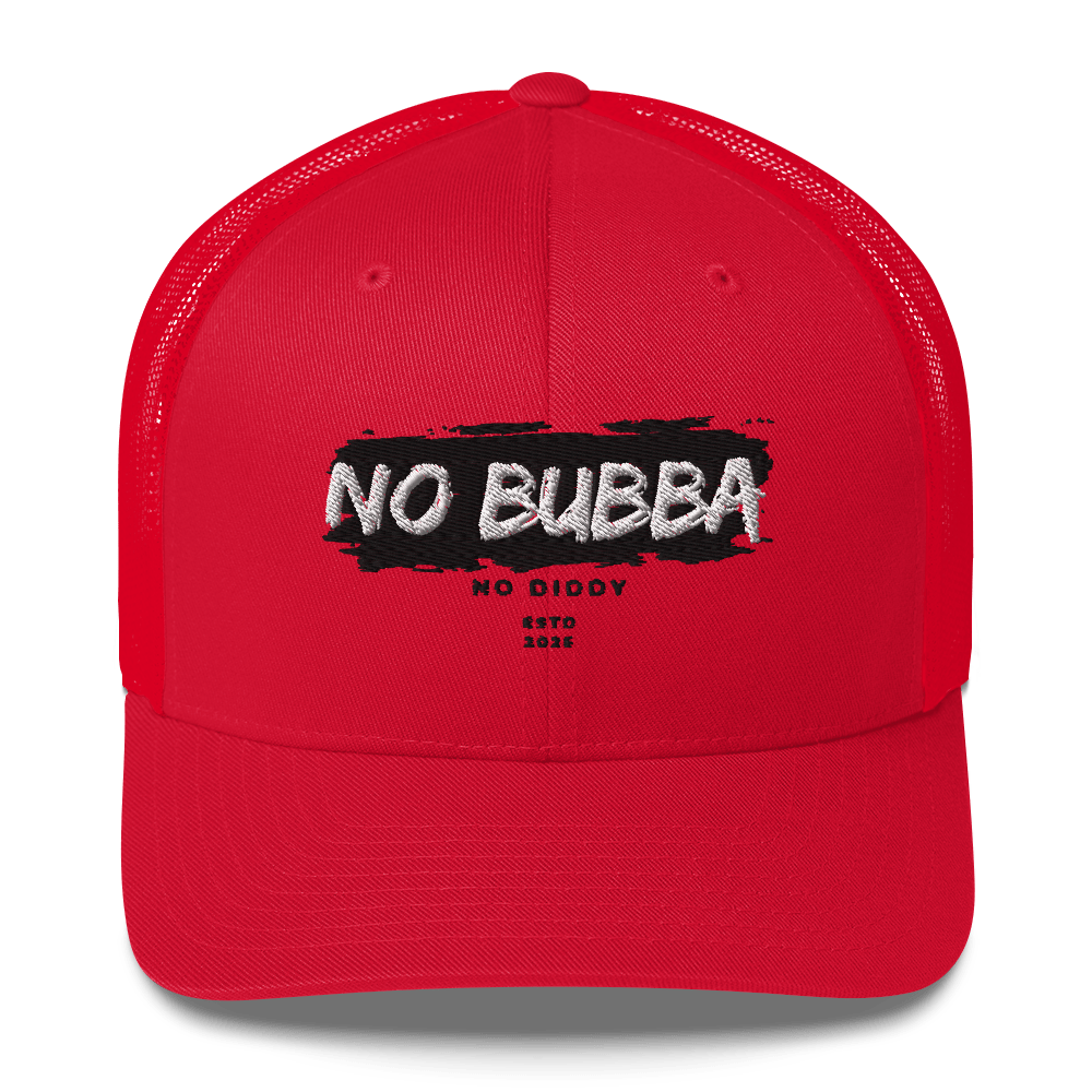 No Bubba Trucker Cap - Nubreed Global Truth
