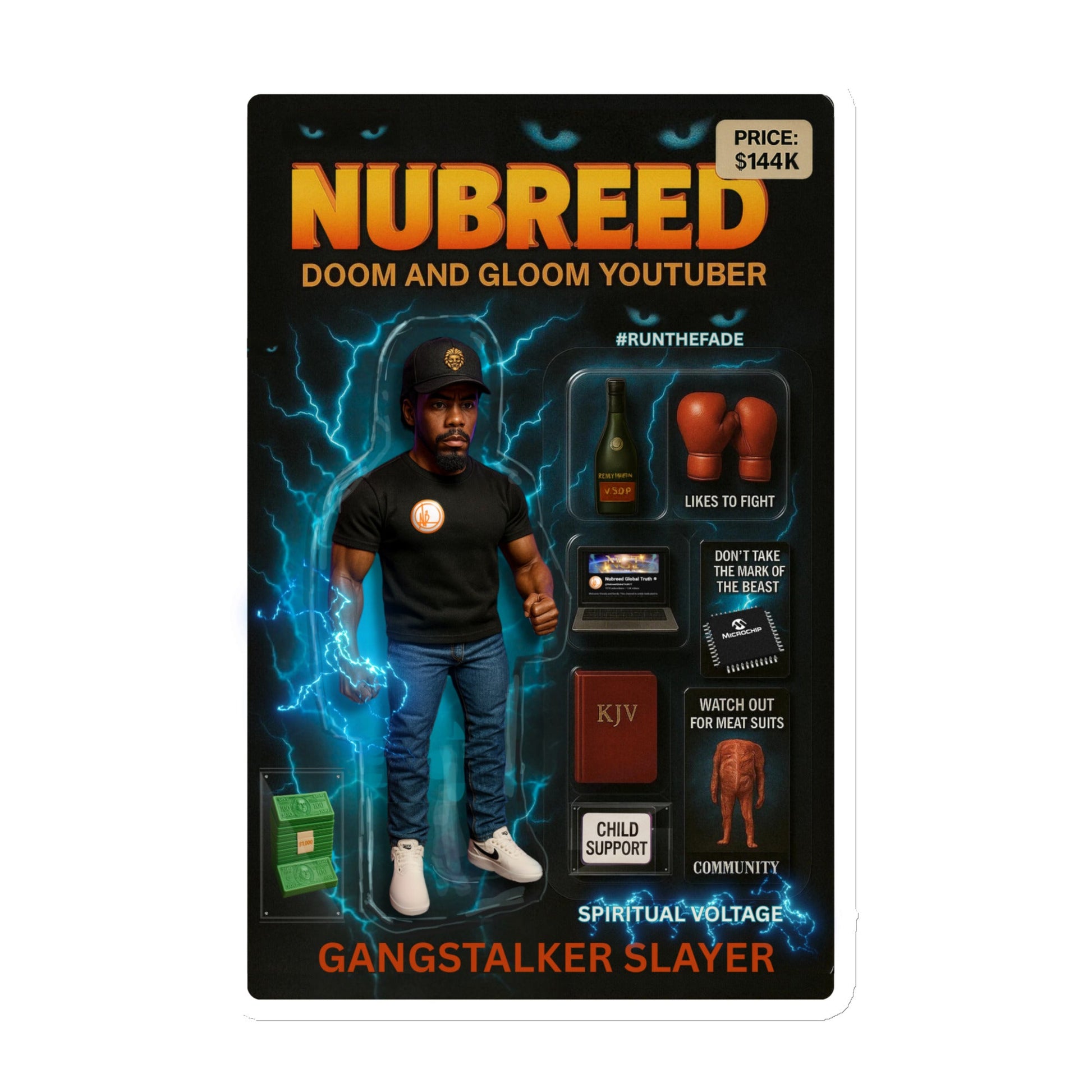 Nubreed Doom & Gloom Revelations & Prophecies Magnet - Nubreed.love