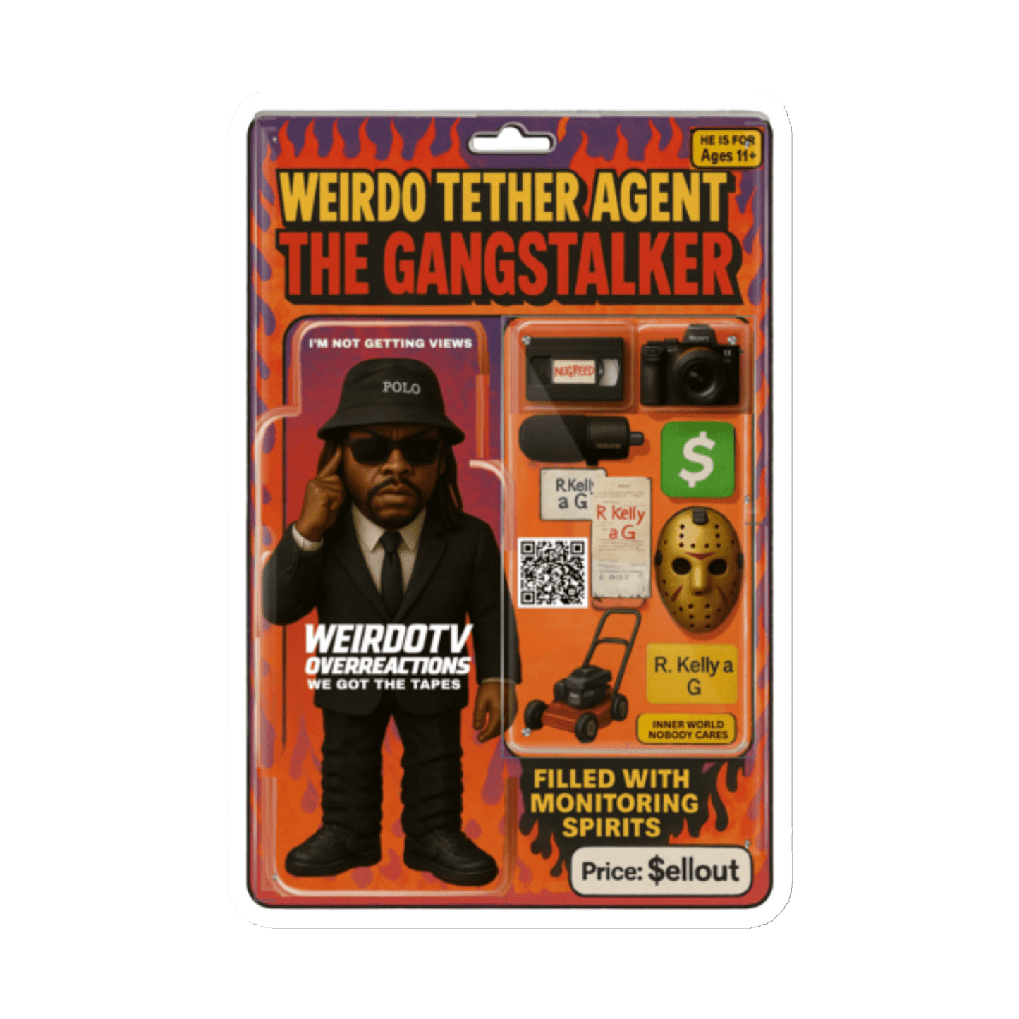 Tether Agent The Gang Stalker Magnet - Nubreed Global Truth