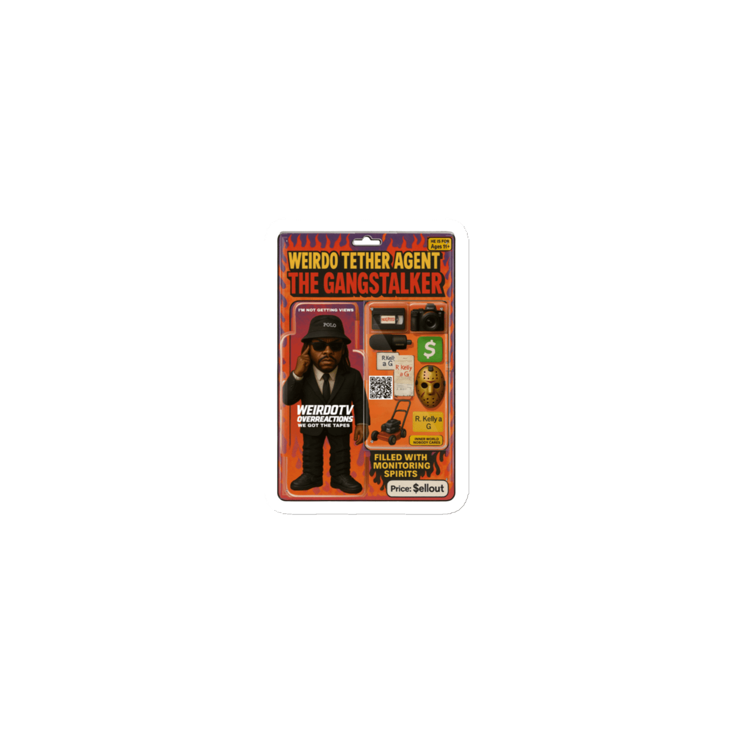 Tether Agent The Gang Stalker Magnet - Nubreed Global Truth