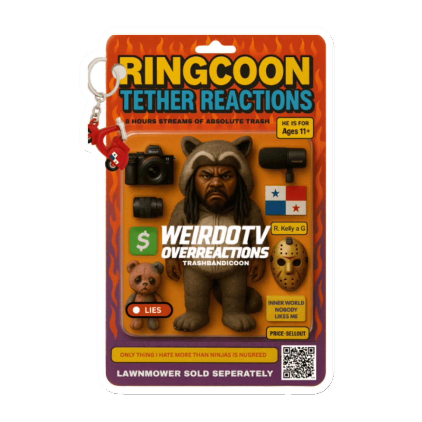 Trash Bandit Coon Magnet - Nubreed.love