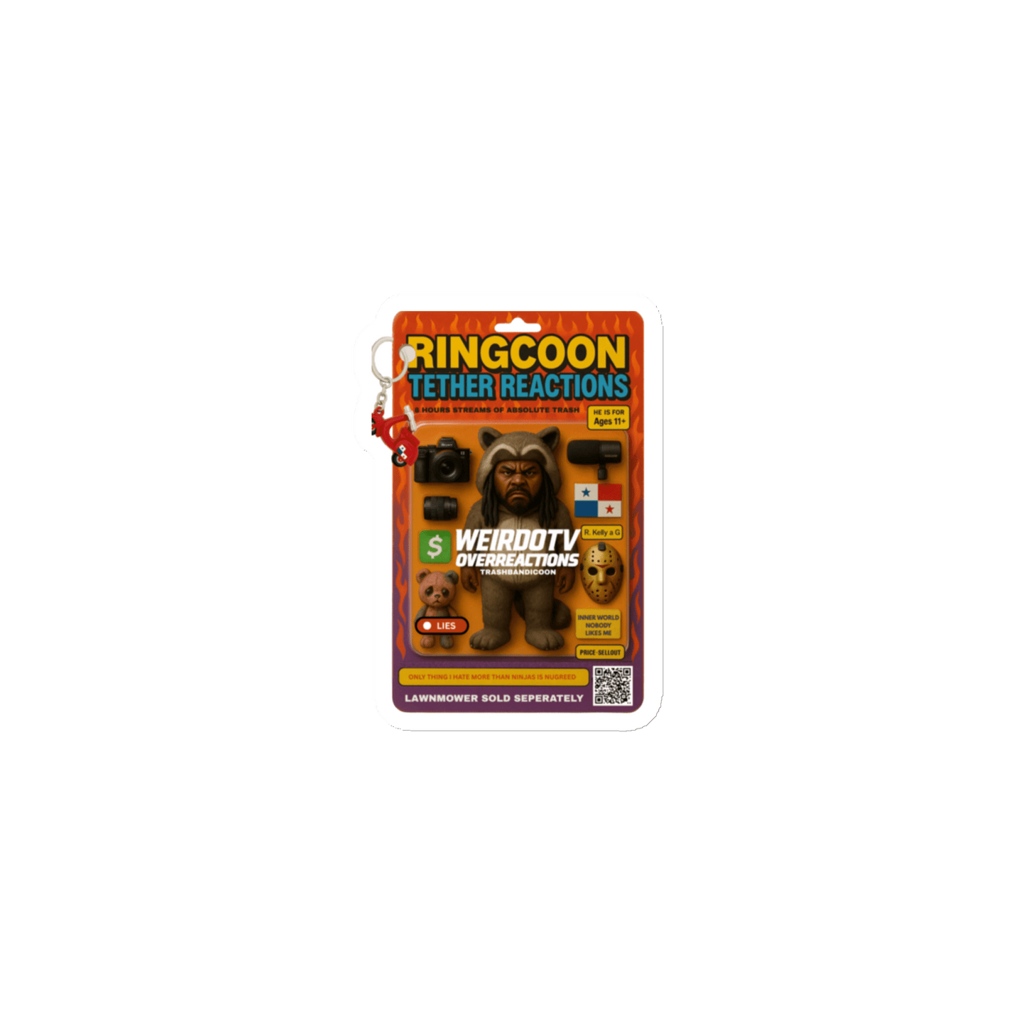 Trash Bandit Coon Magnet - Nubreed.love