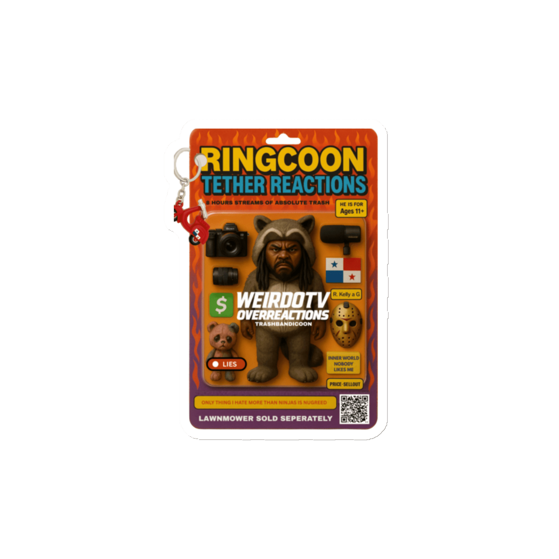 Trash Bandit Coon Magnet - Nubreed Global Truth