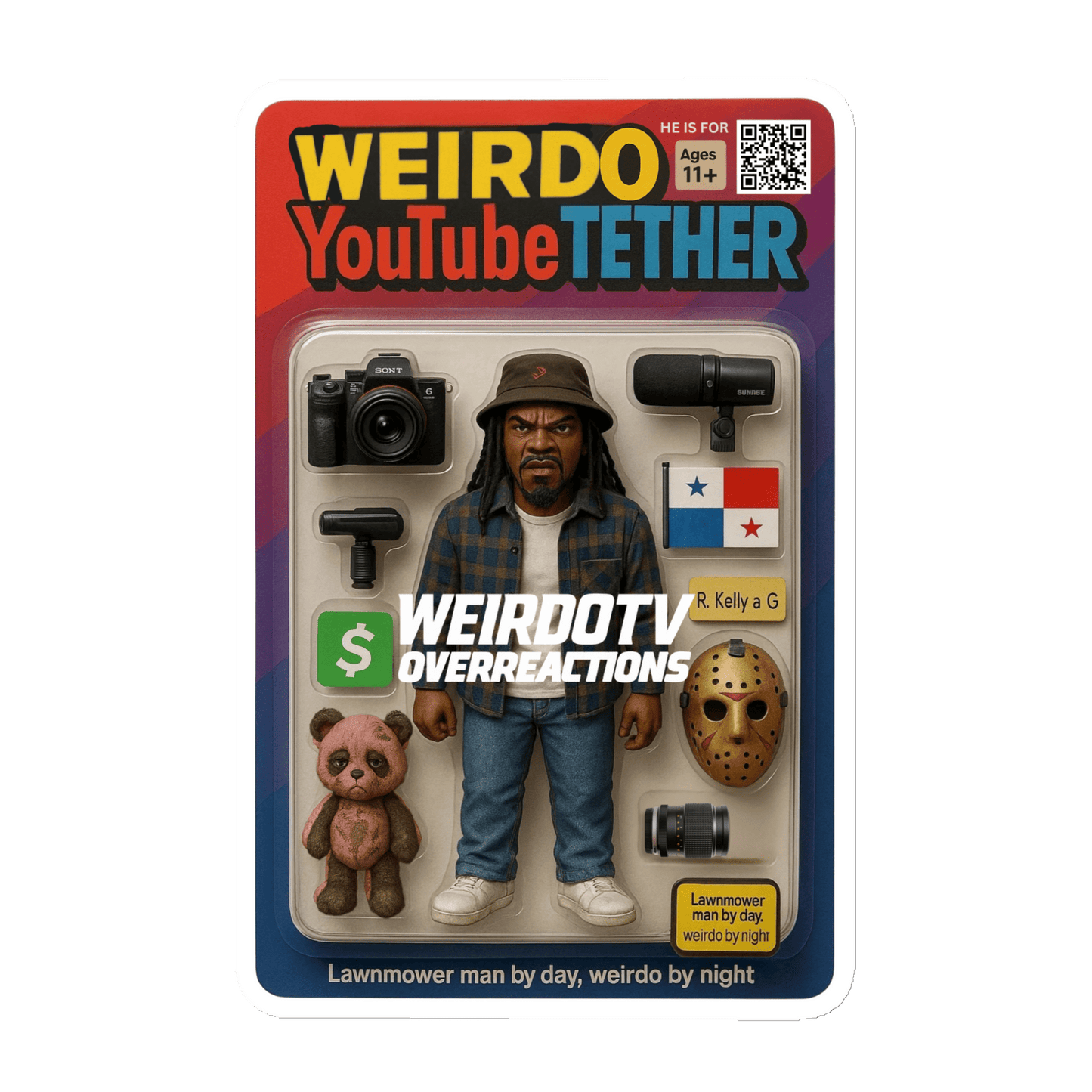 Weirdo Youtube Tether Magnet - Nubreed.love