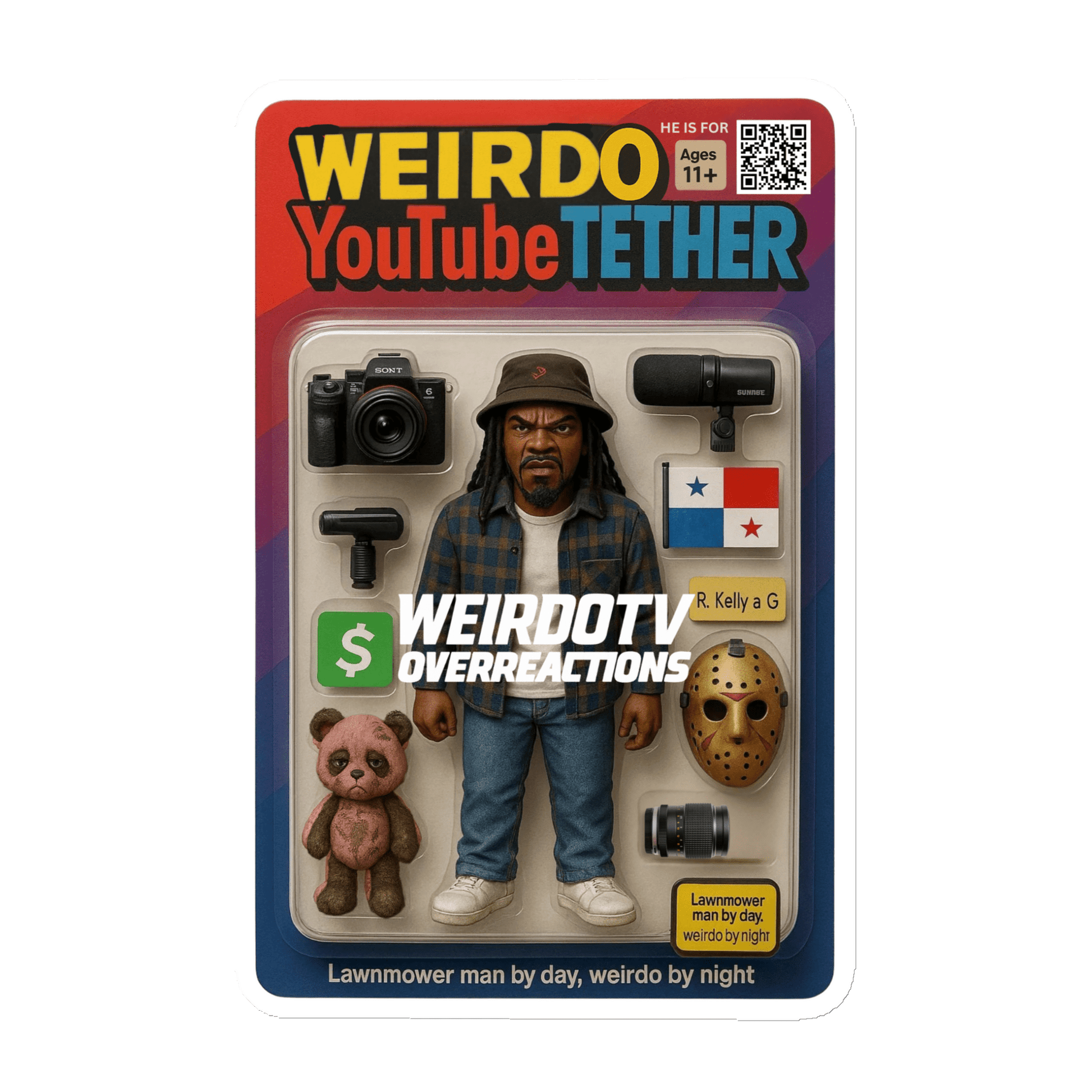 Weirdo Youtube Tether Magnet - Nubreed Global Truth