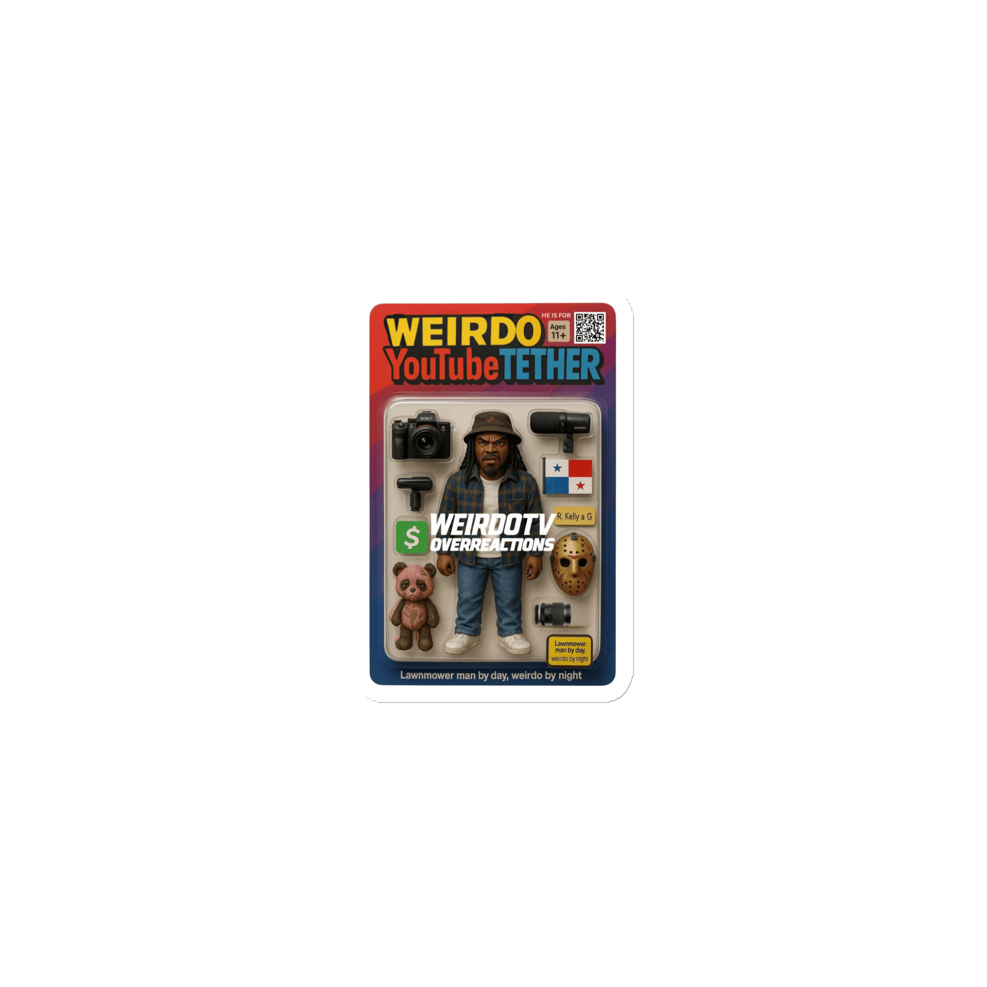 Weirdo Youtube Tether Magnet - Nubreed Global Truth