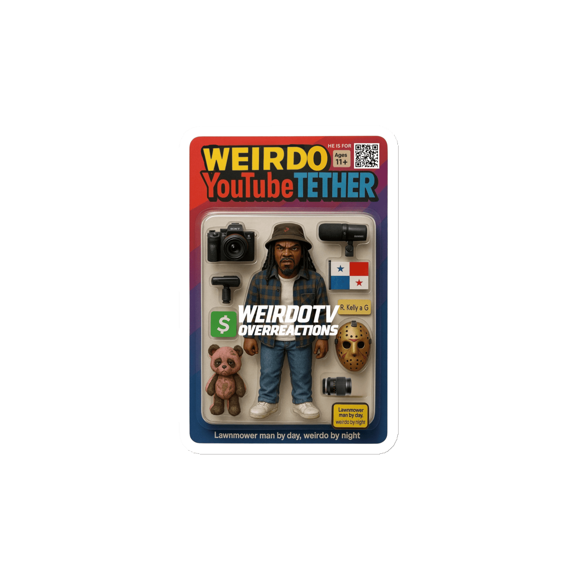 Weirdo Youtube Tether Magnet - Nubreed Global Truth