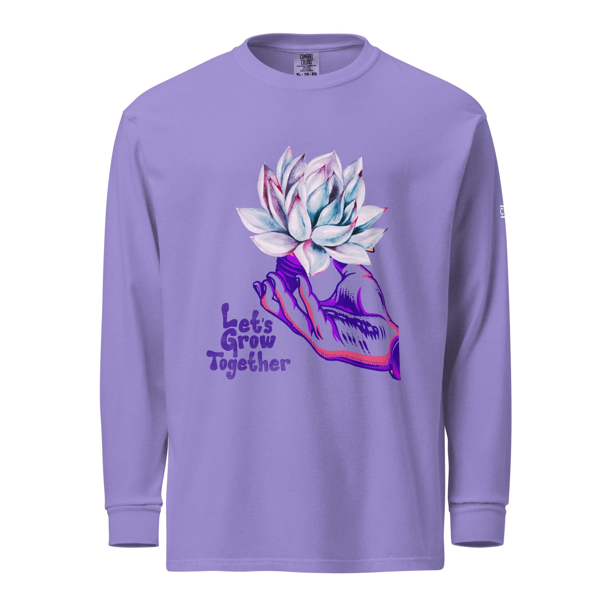 Women's Spiritual Growth Heavyweight Long sleeve W/P - Nubreed.love