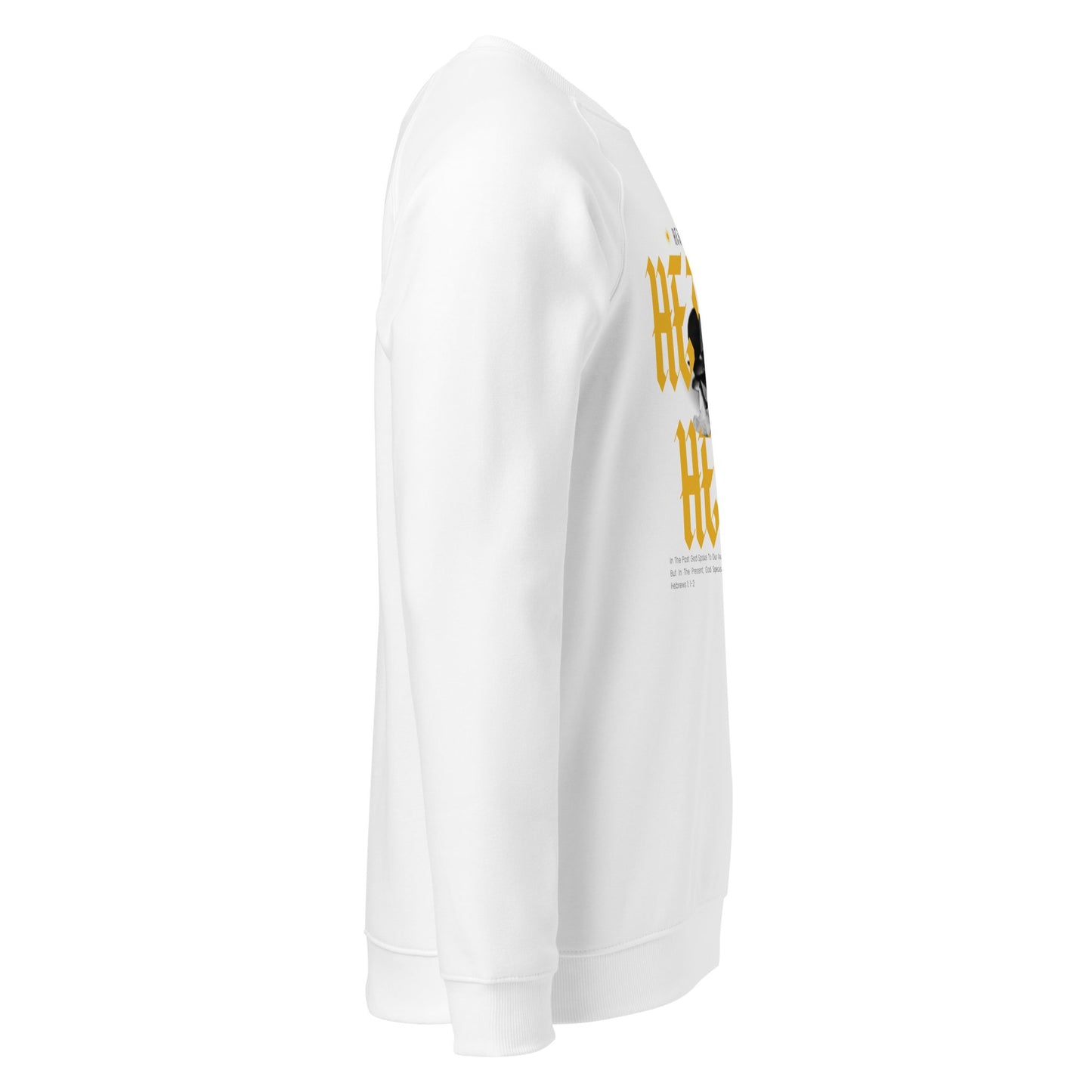 Yellow Hebrew Hero's Organic Sweatshirt - Nubreed.love