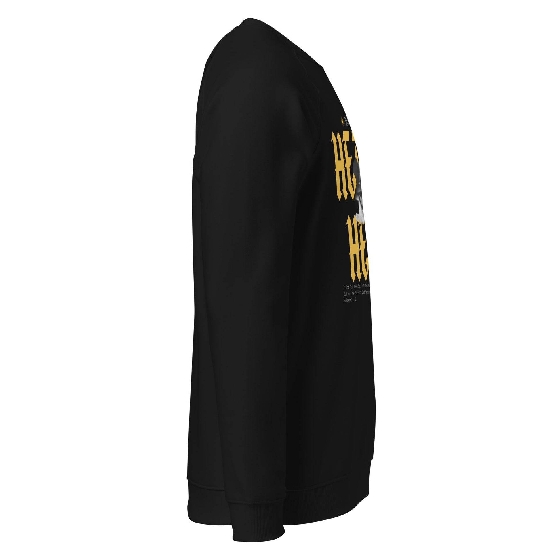 Yellow Hebrew Hero's Organic Sweatshirt - Nubreed.love