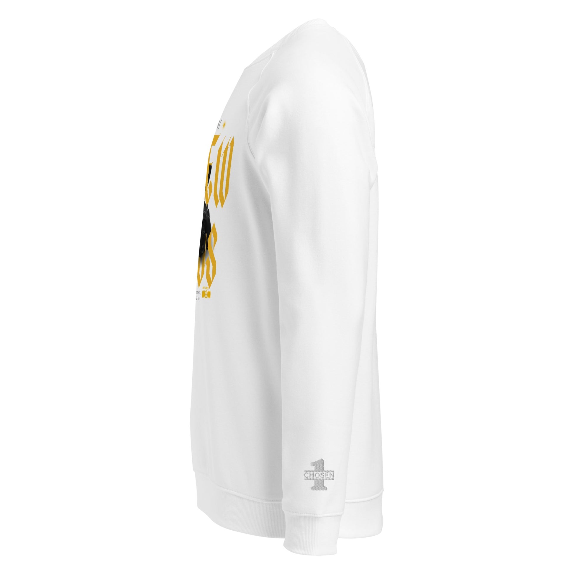 Yellow Hebrew Hero's Organic Sweatshirt - Nubreed.love