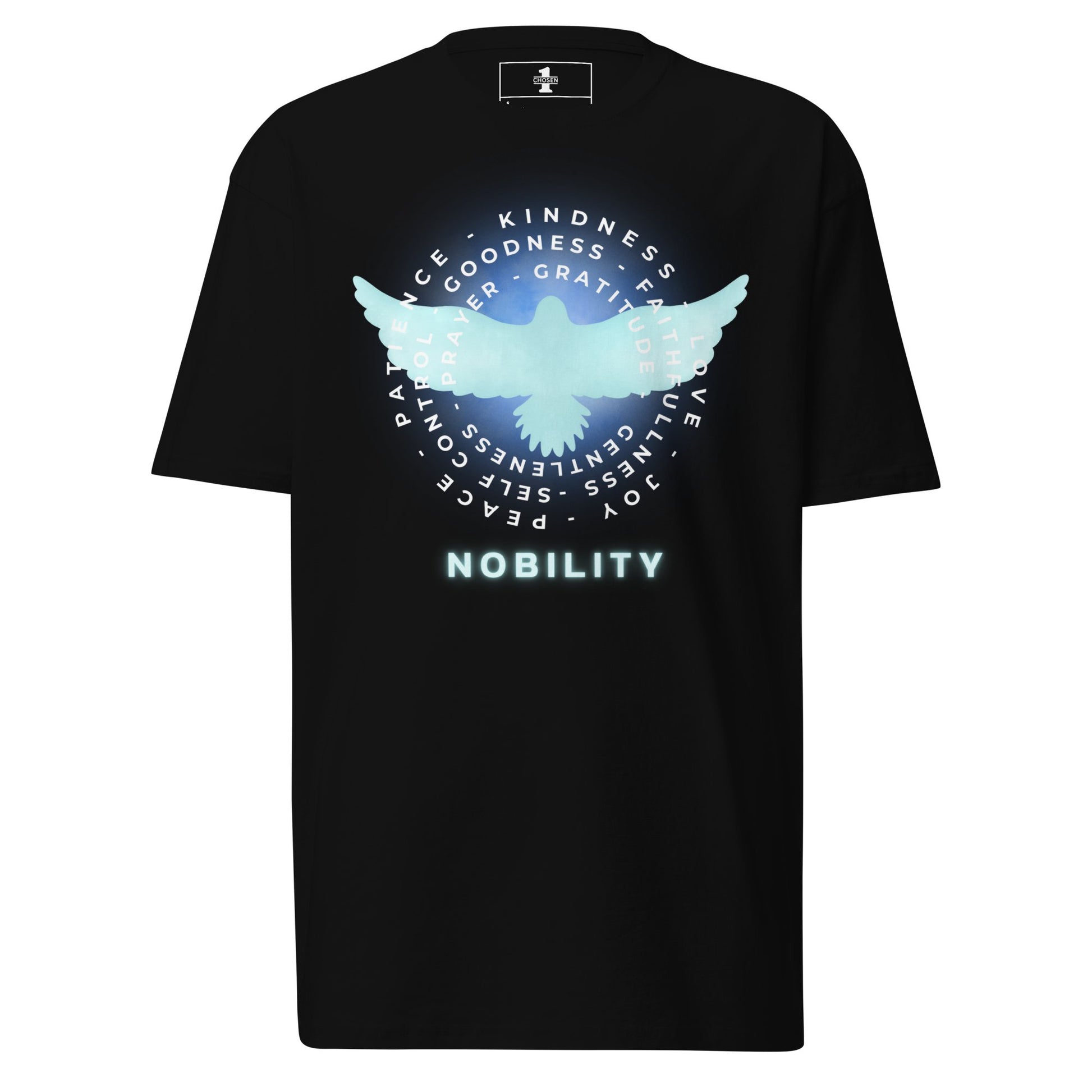 Blue Nobility Concept Heavyweight Tee - Nubreed.love