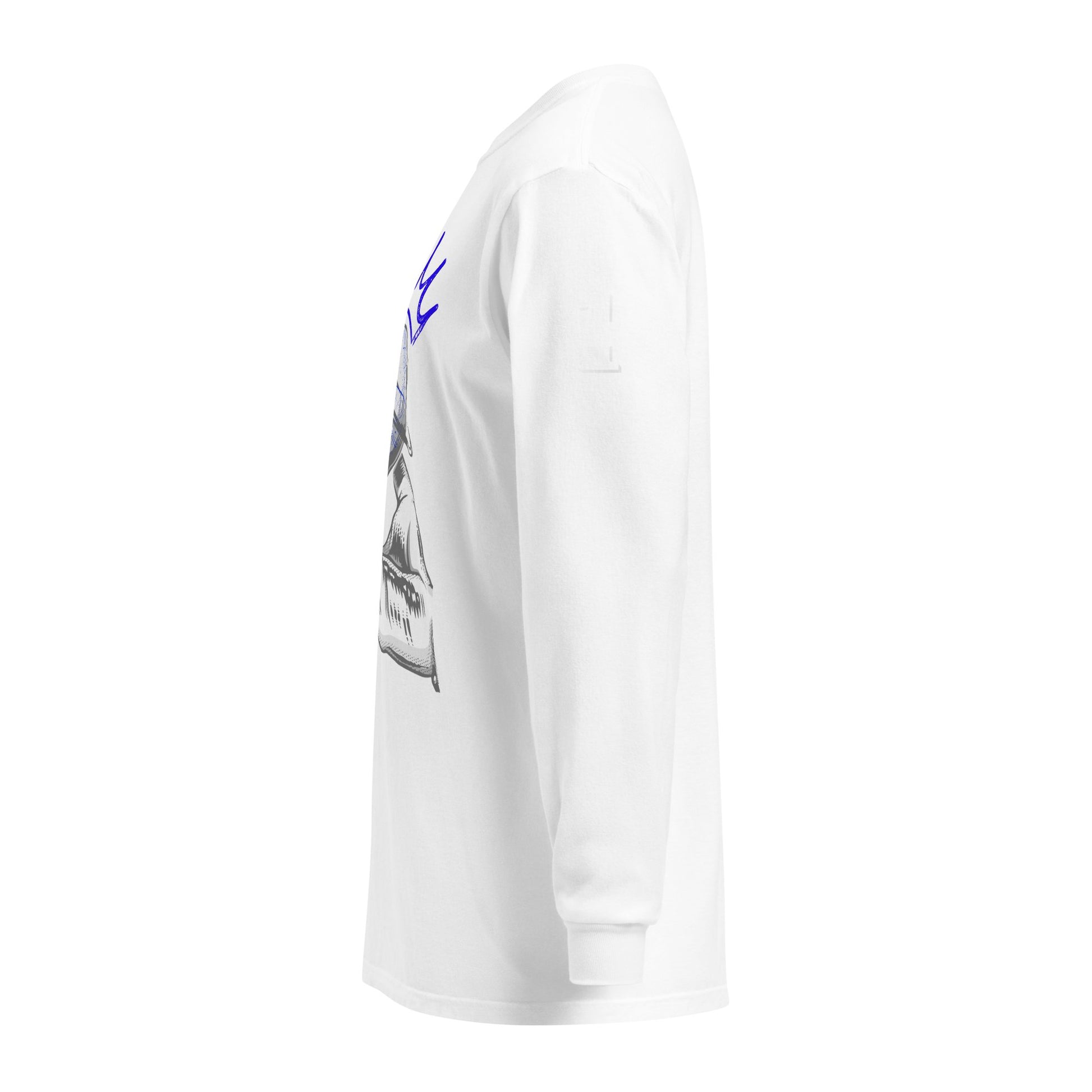 Blue Spiritual Voltage Heavyweight Long Sleeve - Nubreed.love