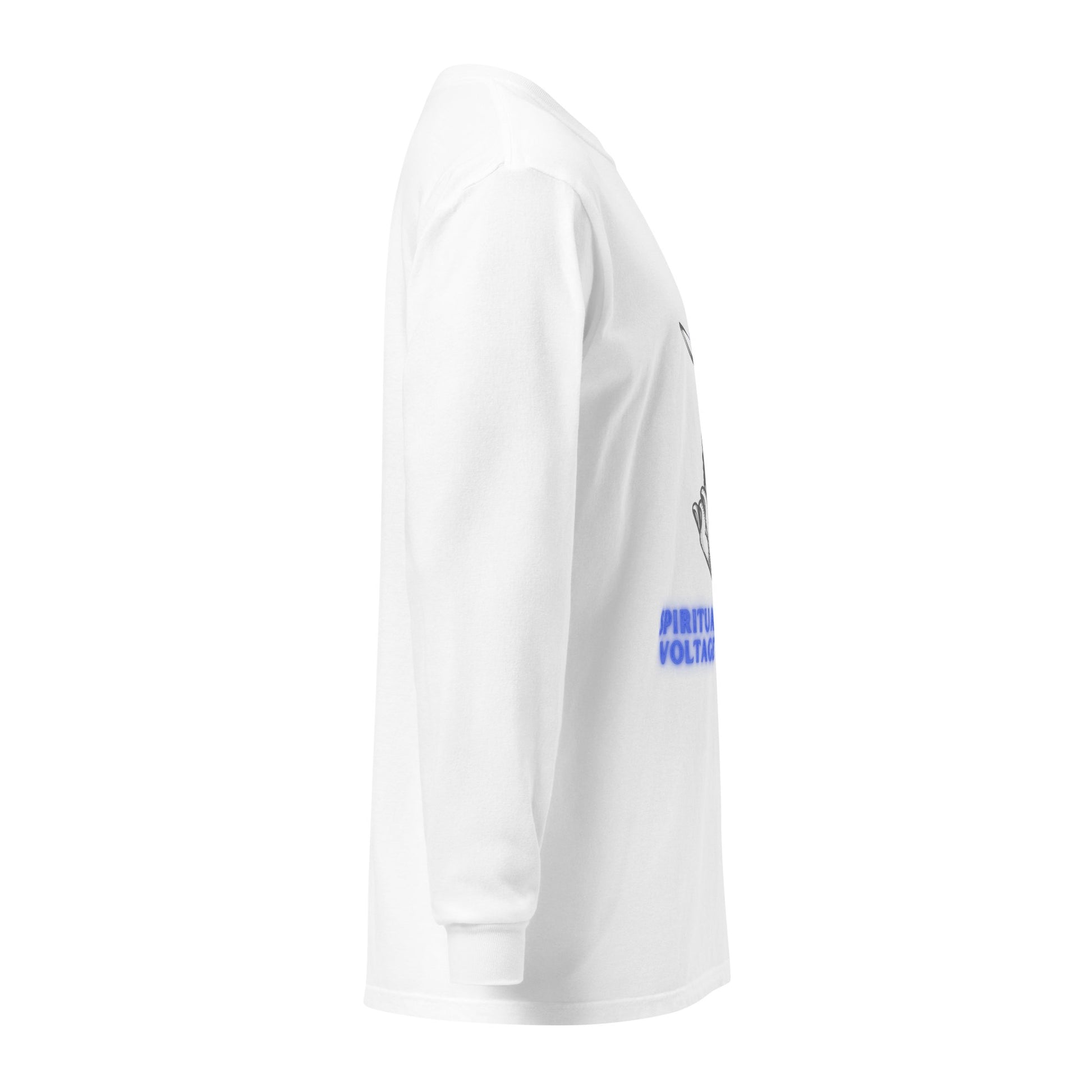 Blue Spiritual Voltage Heavyweight Long Sleeve - Nubreed.love