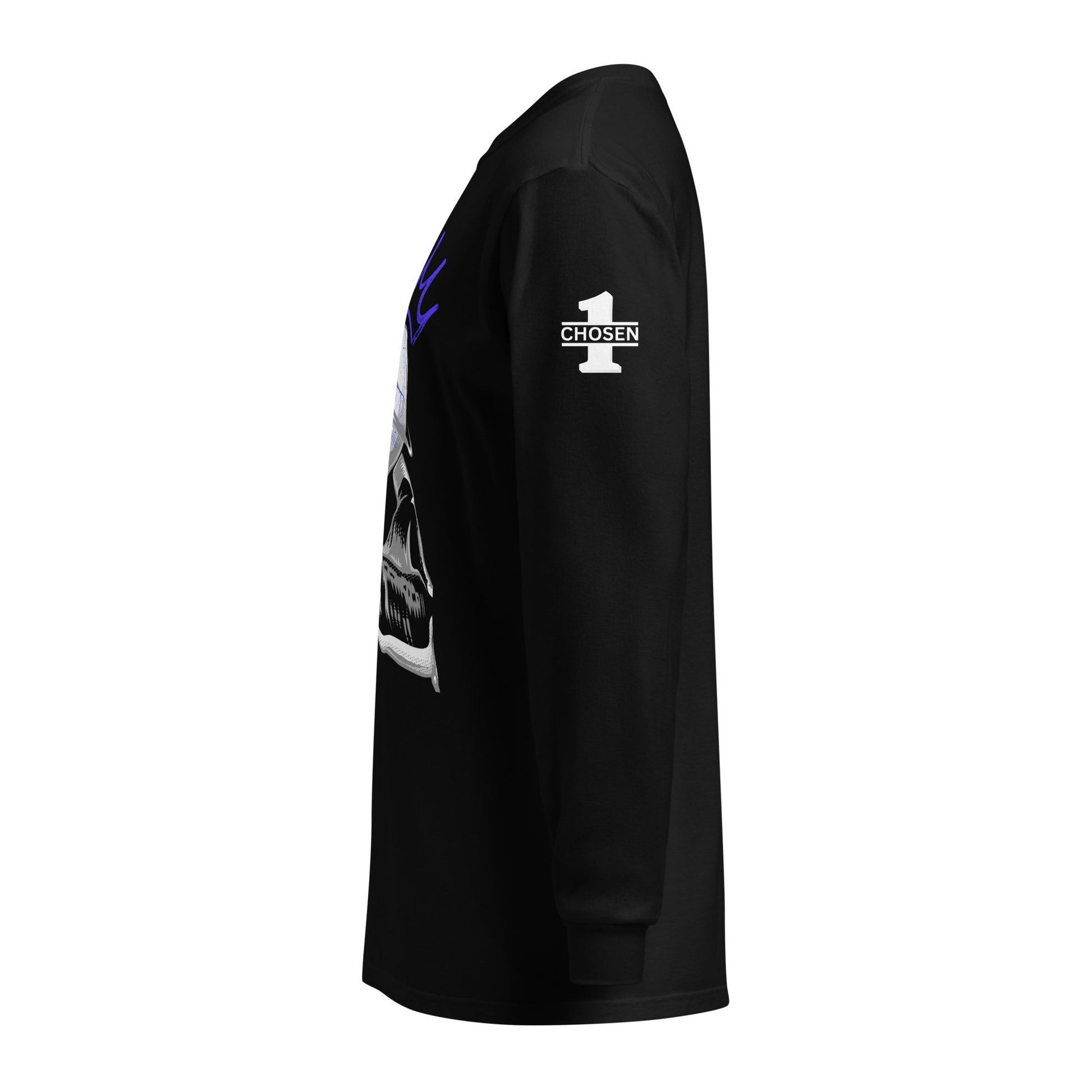 Blue Spiritual Voltage Heavyweight Long Sleeve - Nubreed.love
