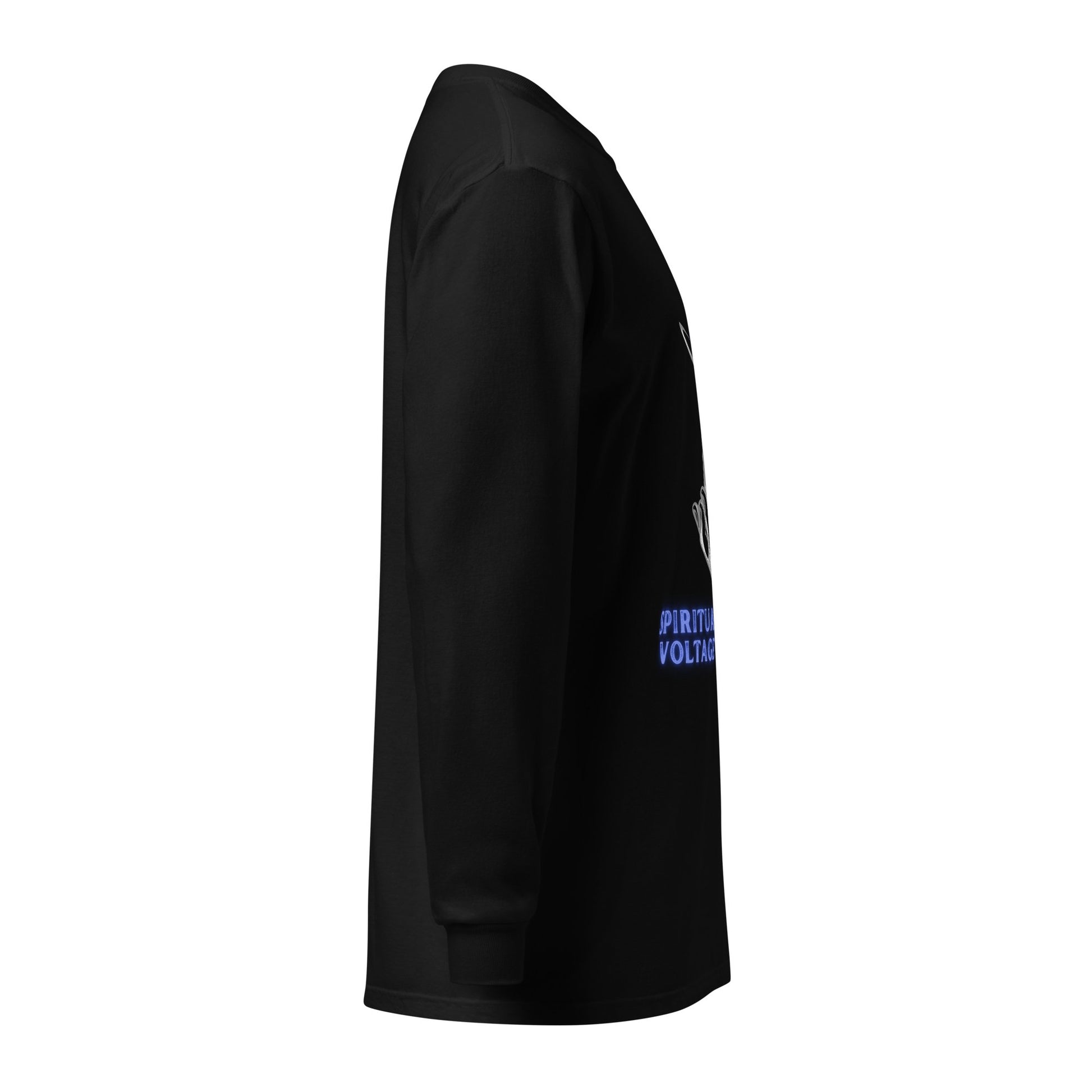 Blue Spiritual Voltage Heavyweight Long Sleeve - Nubreed.love