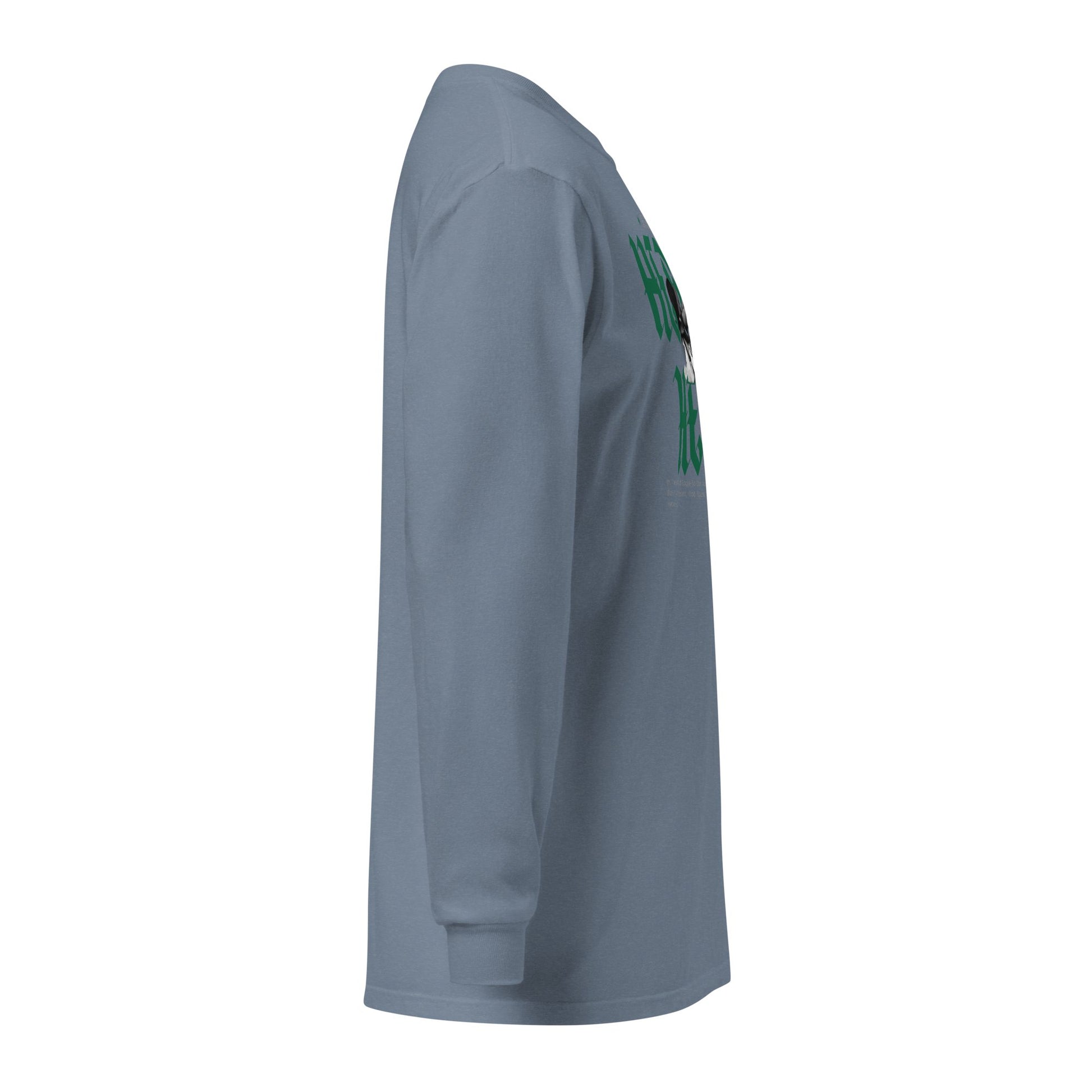 Green Hebrew Hero's Heavyweight Long Sleeve Shirt - Nubreed.love