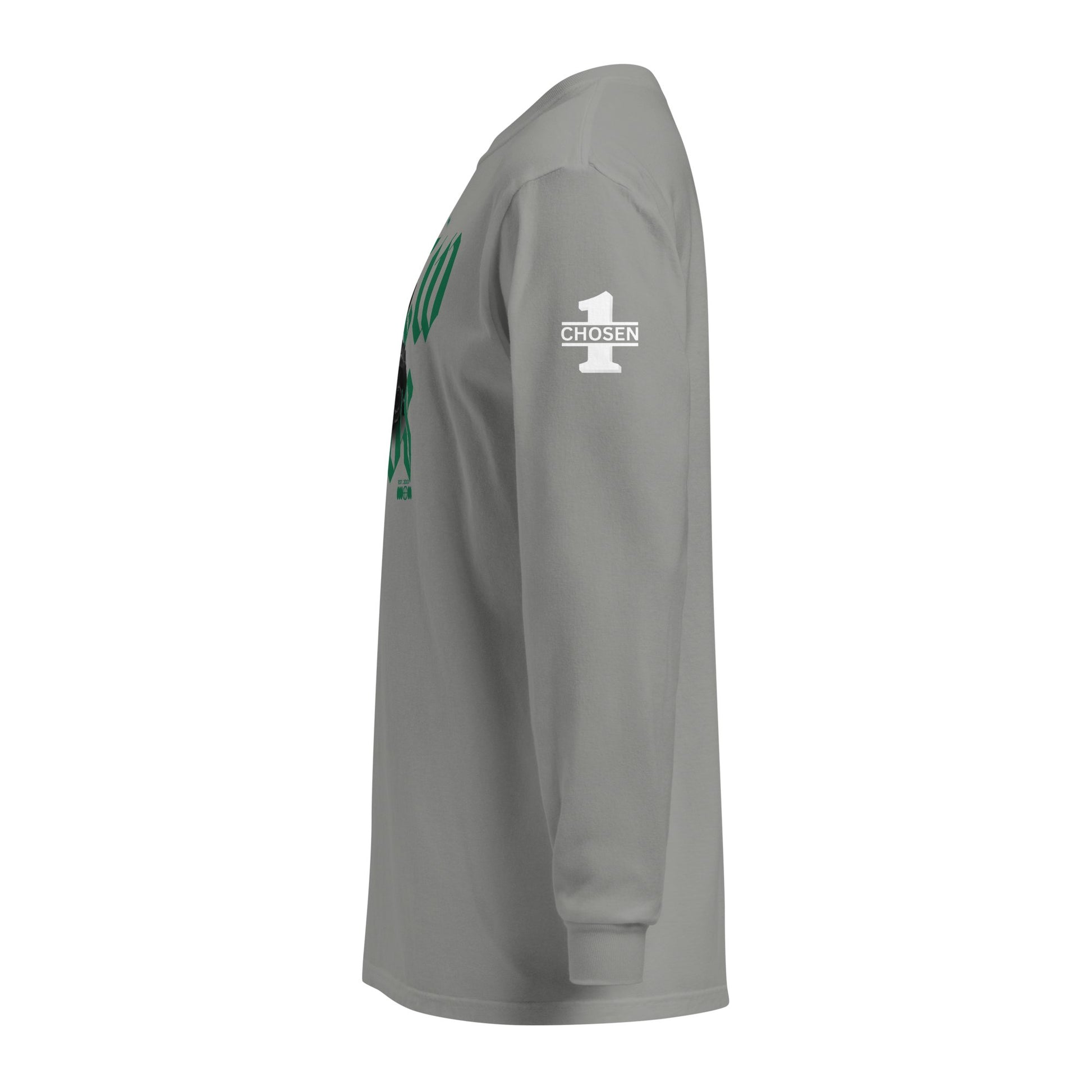Green Hebrew Hero's Heavyweight Long Sleeve Shirt - Nubreed.love
