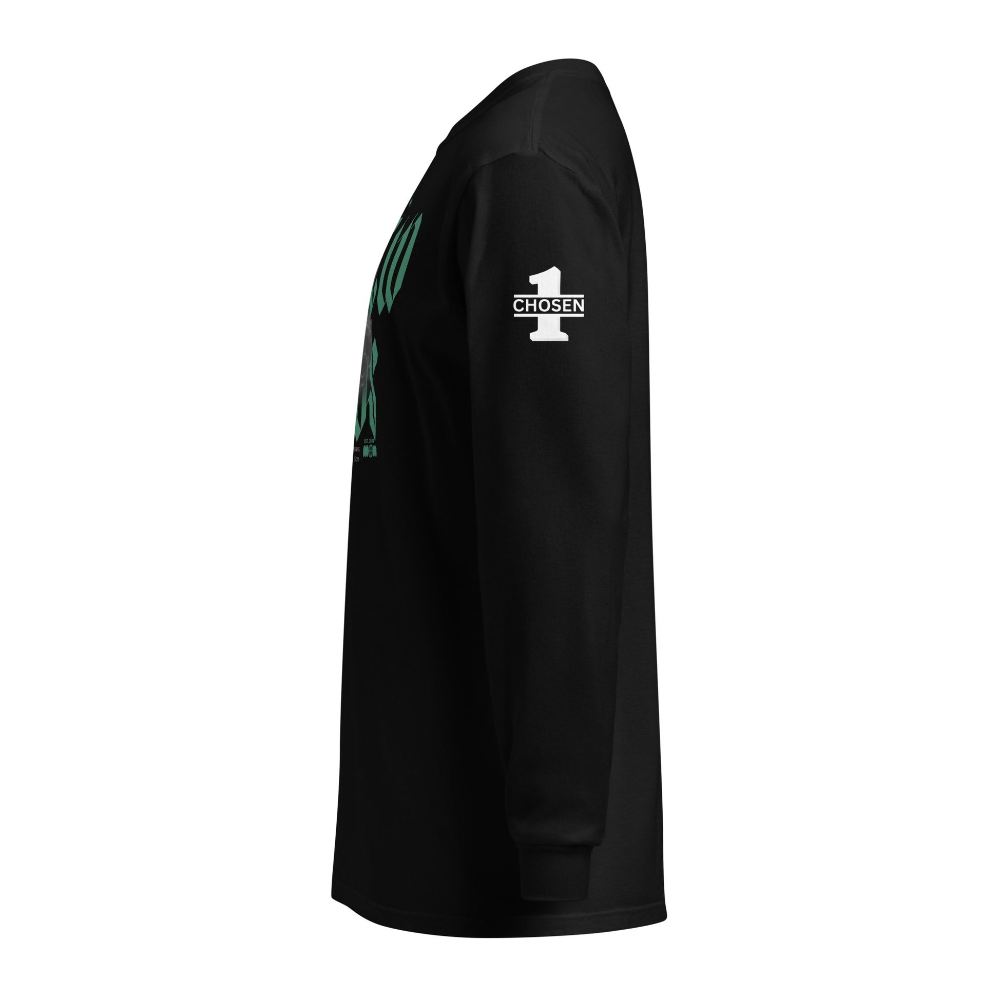 Green Hebrew Hero's Heavyweight Long Sleeve Shirt - Nubreed.love