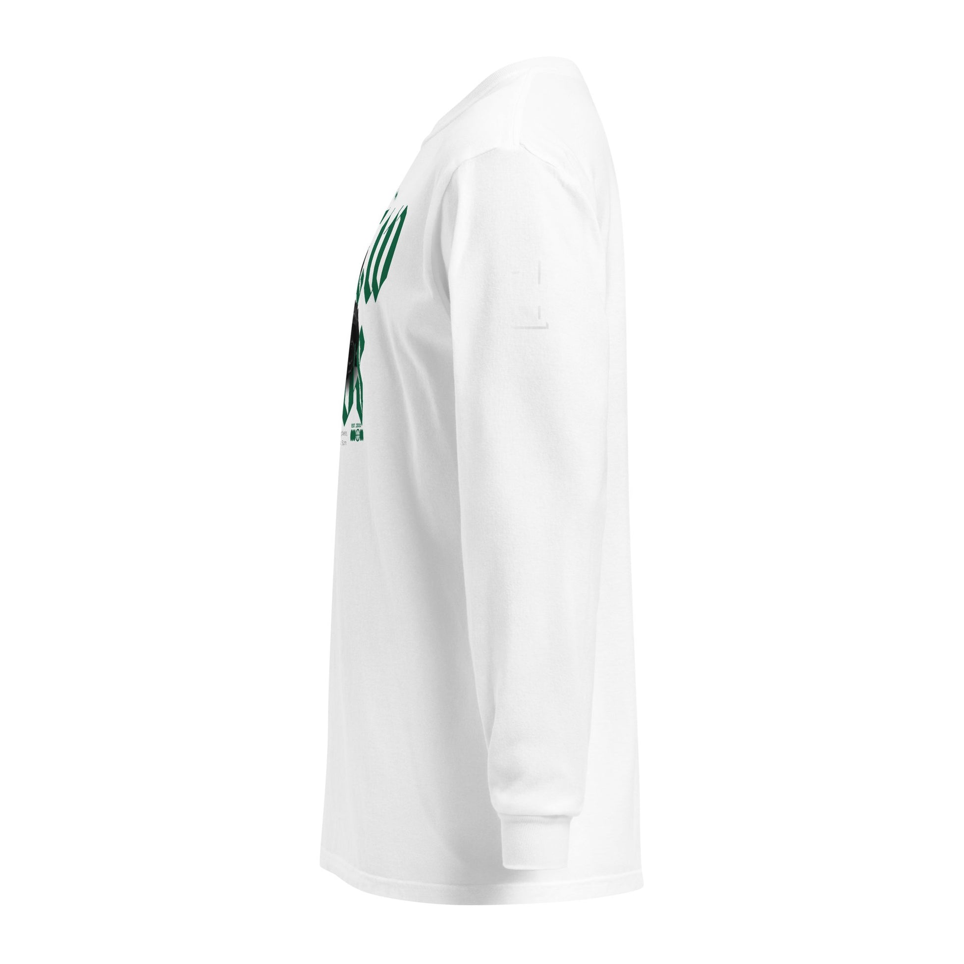 Green Hebrew Hero's Heavyweight Long Sleeve Shirt - Nubreed.love