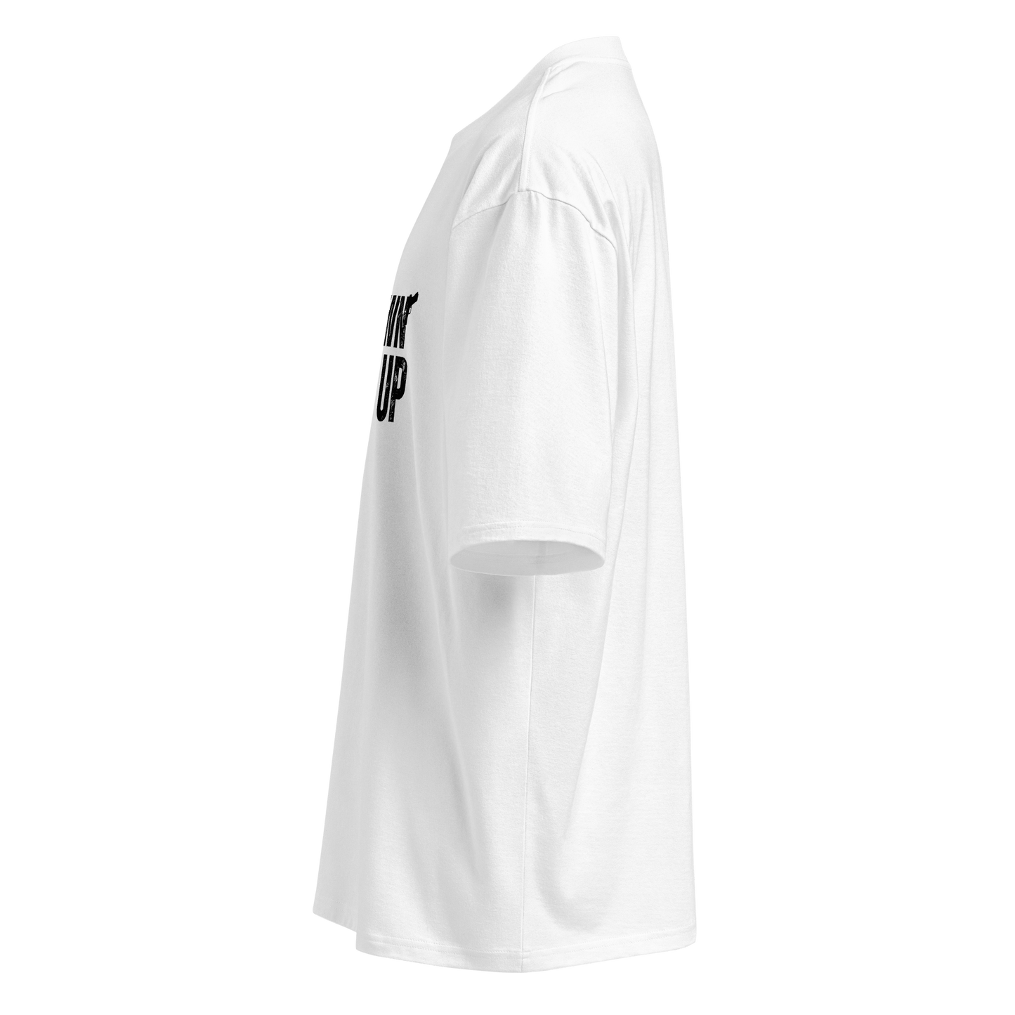 Guns Down Gloves Up Ringbow - Oversized heavyweight t-shirt - Nubreed Global Truth