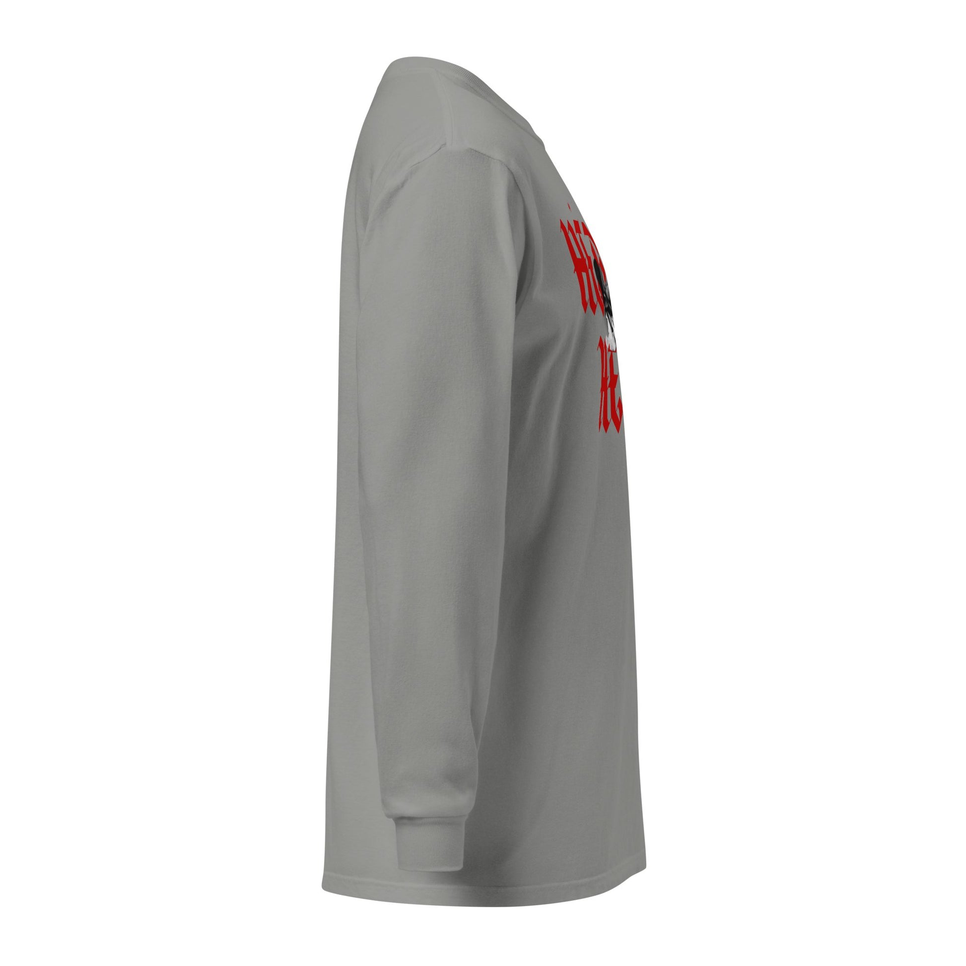 Red Hebrew Hero's Heavyweight Long Sleeve Shirt - Nubreed.love