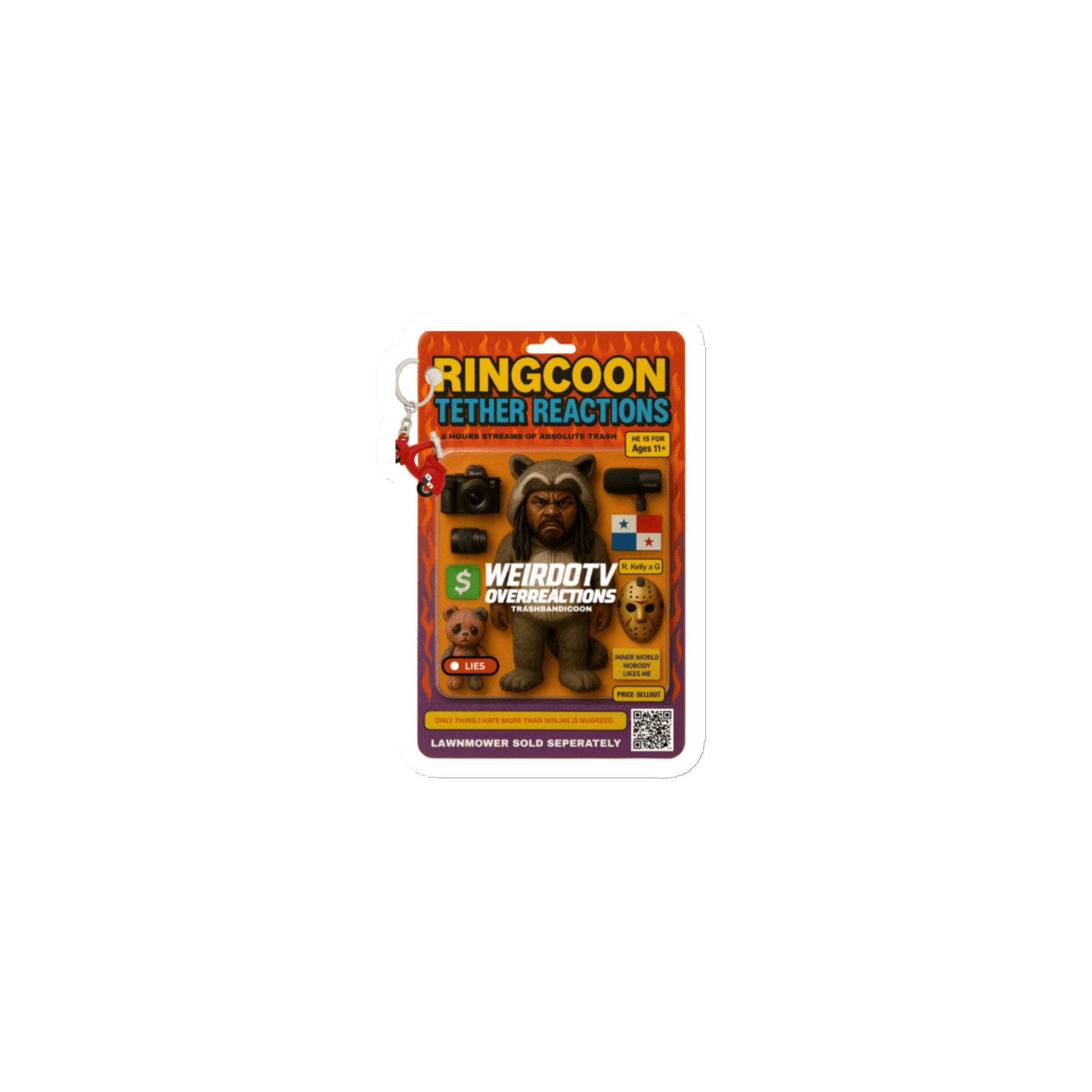 Trash Bandit Coon Magnet - Nubreed.love
