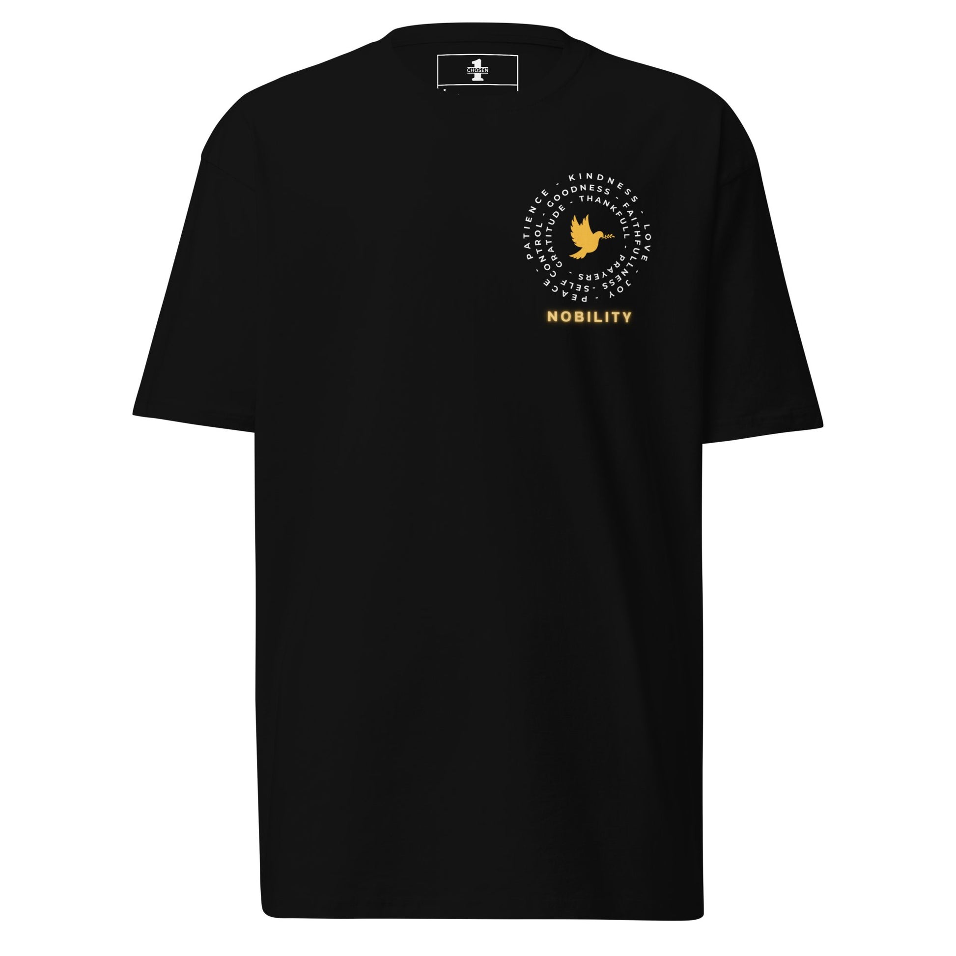 Yellow Nobility Concept Heavyweight Tee - Nubreed.love